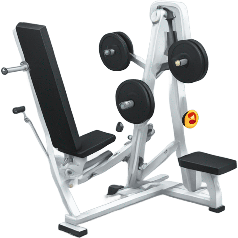 Leg press machine  emoji