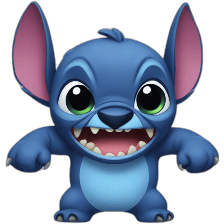 Stitch angry  emoji