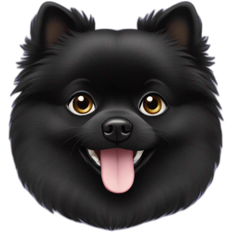 madison the black pomeranian emoji