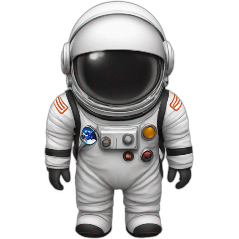 astronaut black emoji