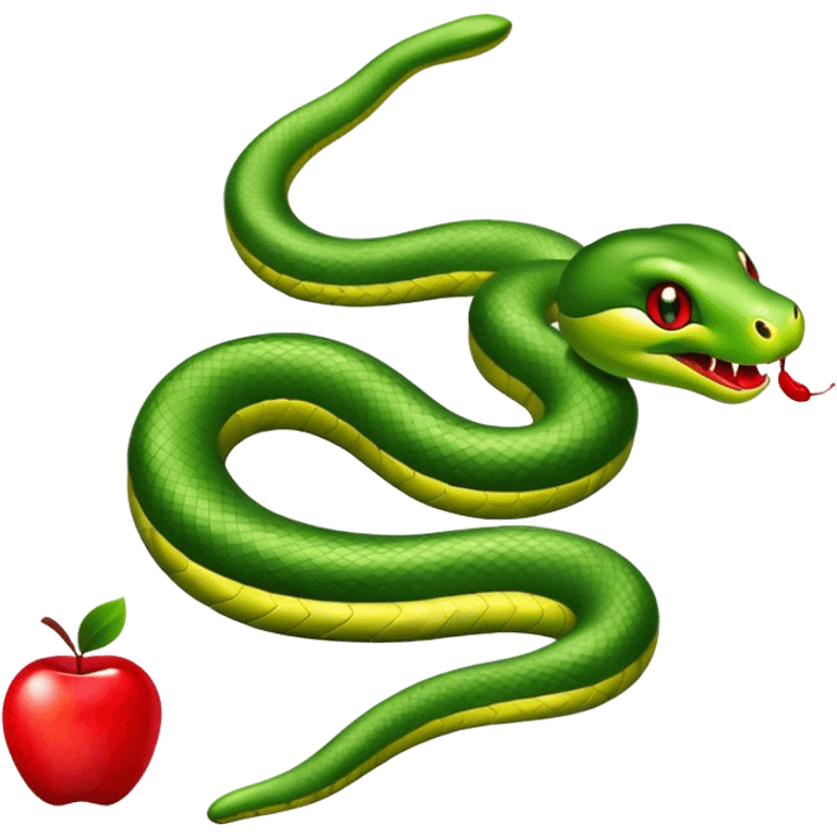 the classic snake game emoji