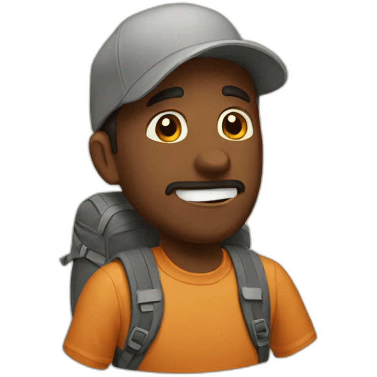 a hike emoji