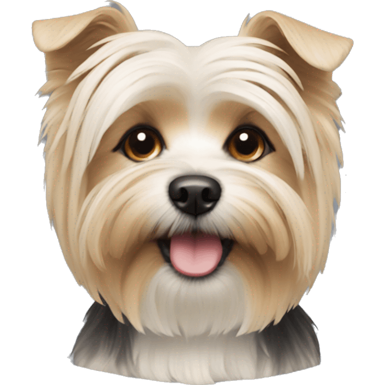 Morkie dog emoji