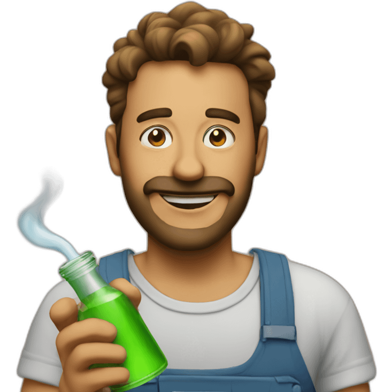 the bong guy emoji