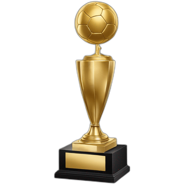 Trophée du ballon d’or emoji