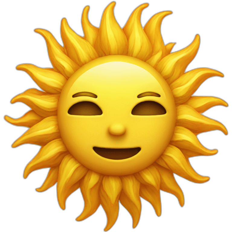 real sun emoji