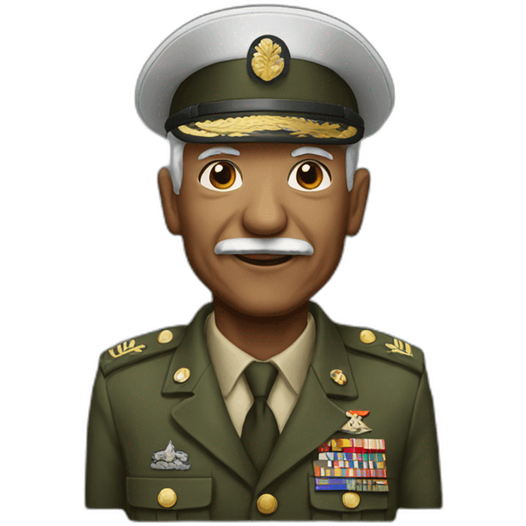 old veteran military emoji