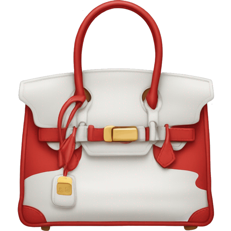 Red birkin bag emoji