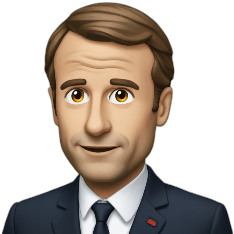 Macron qui dort emoji