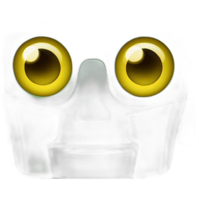 Green300-square-robot-animated-face emoji