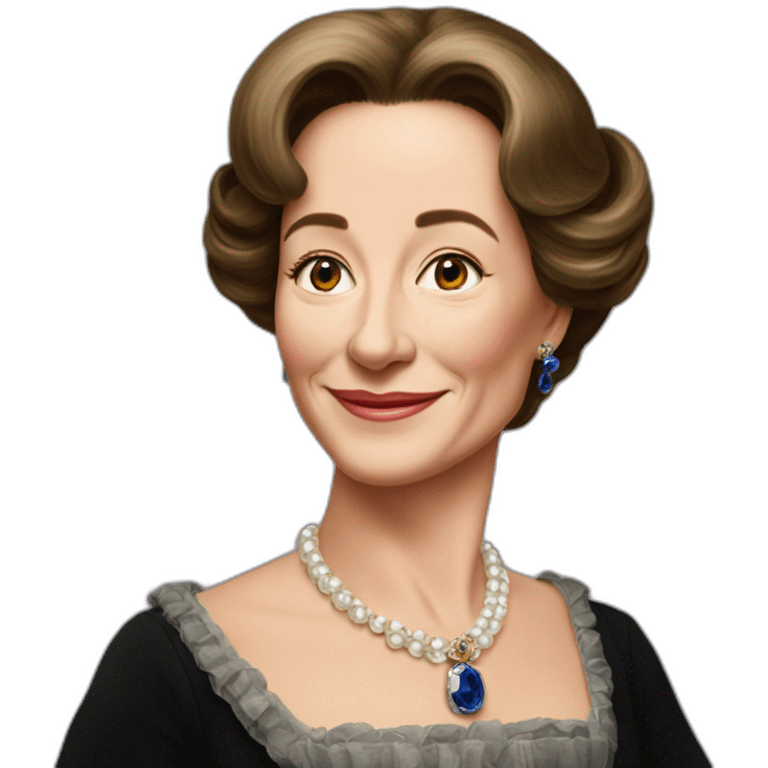 Ségolène Royal portrait épaules emoji