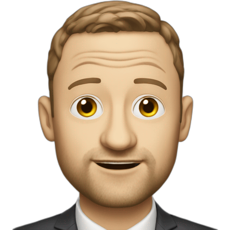 Tim Robinson as the driving crooner emoji