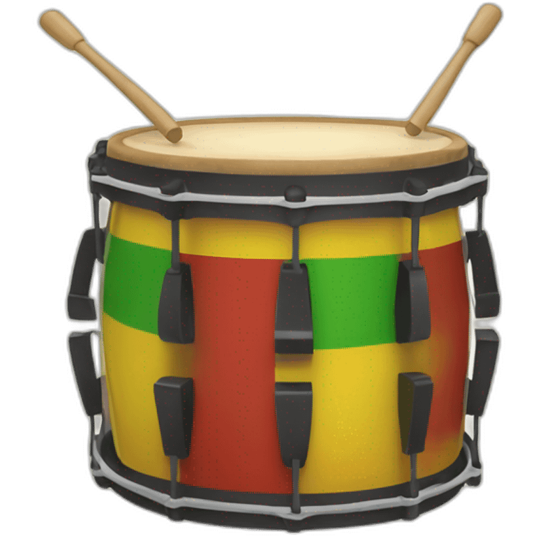 rasta drum emoji