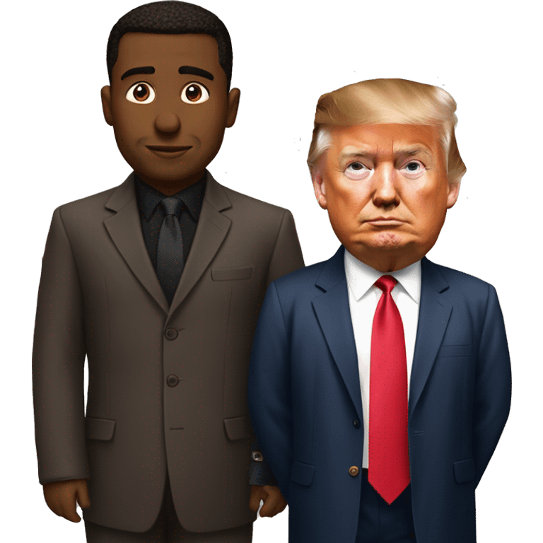 Elon and trump emoji