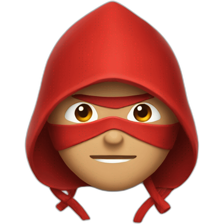 red ninja emoji