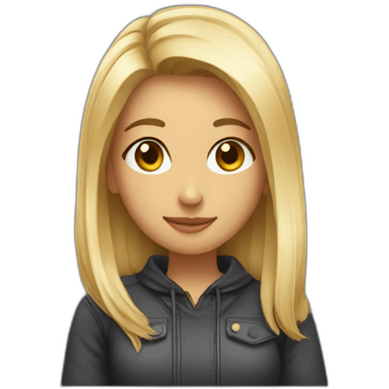 My girlfriend  emoji