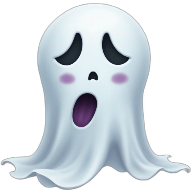 halloween cute ghost emoji