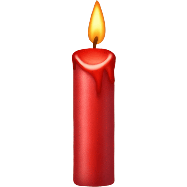 Red Christmas candles  Schwibbogen emoji