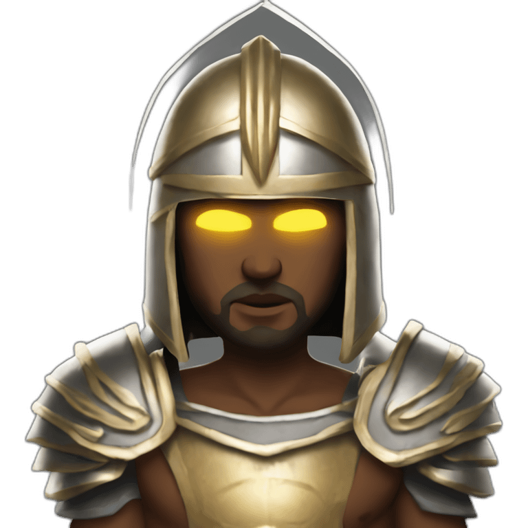 Yisus as a warrior emoji