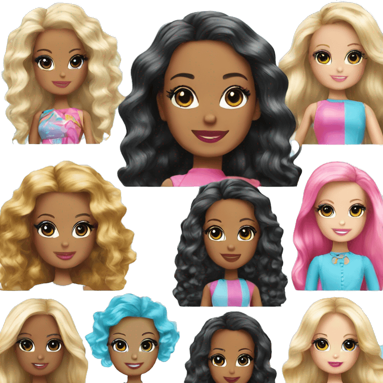 barbie girls from Aqua song emoji