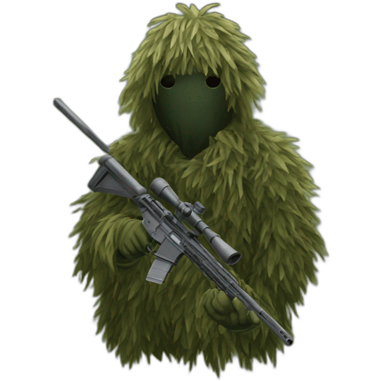 Ghillie sniper emoji