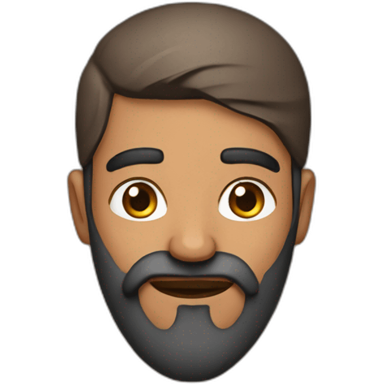 Param Indian bearded emoji