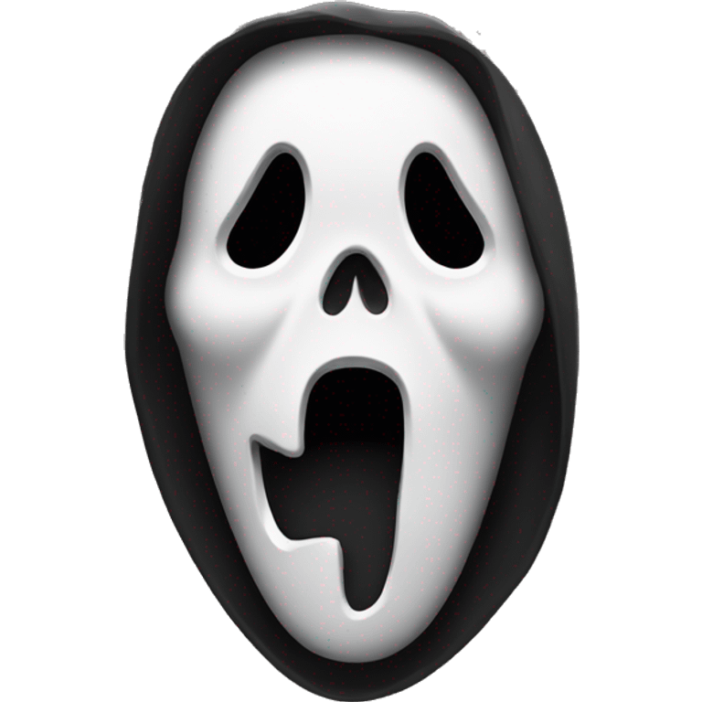 Ghostface from scream on a phone call  emoji