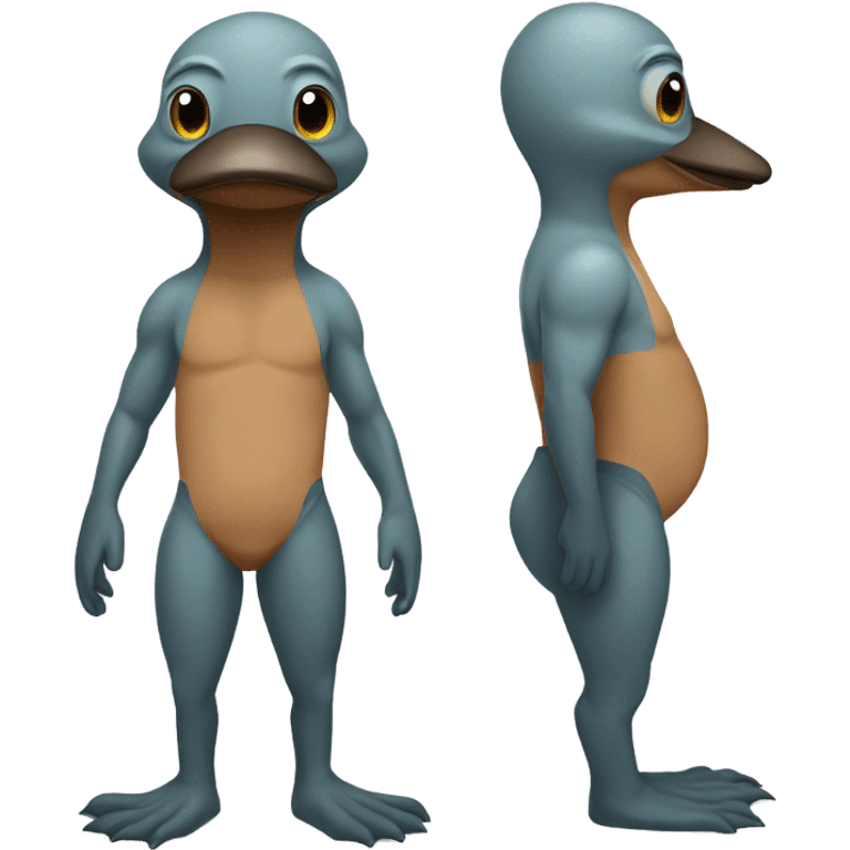 Content Platypus wearing a jock strap emoji