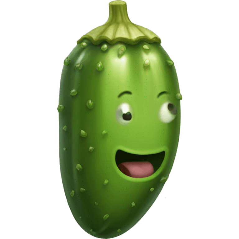 electric pickle emoji