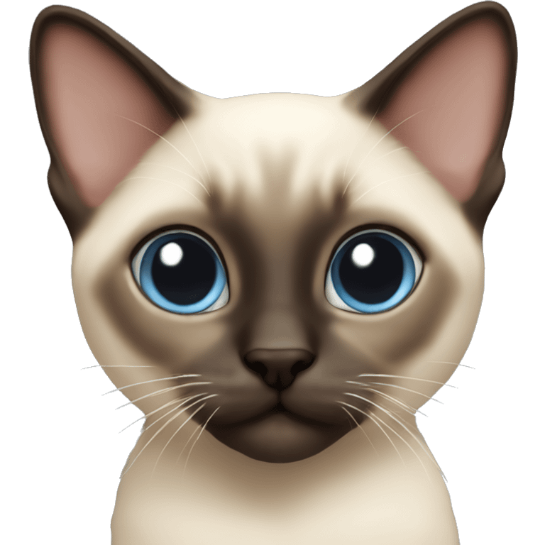 Siamese kitten emoji