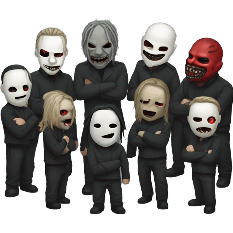 Slipknot band emoji