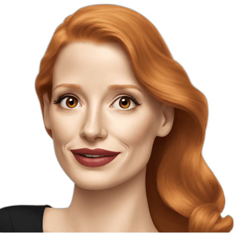 jessica chastain emoji