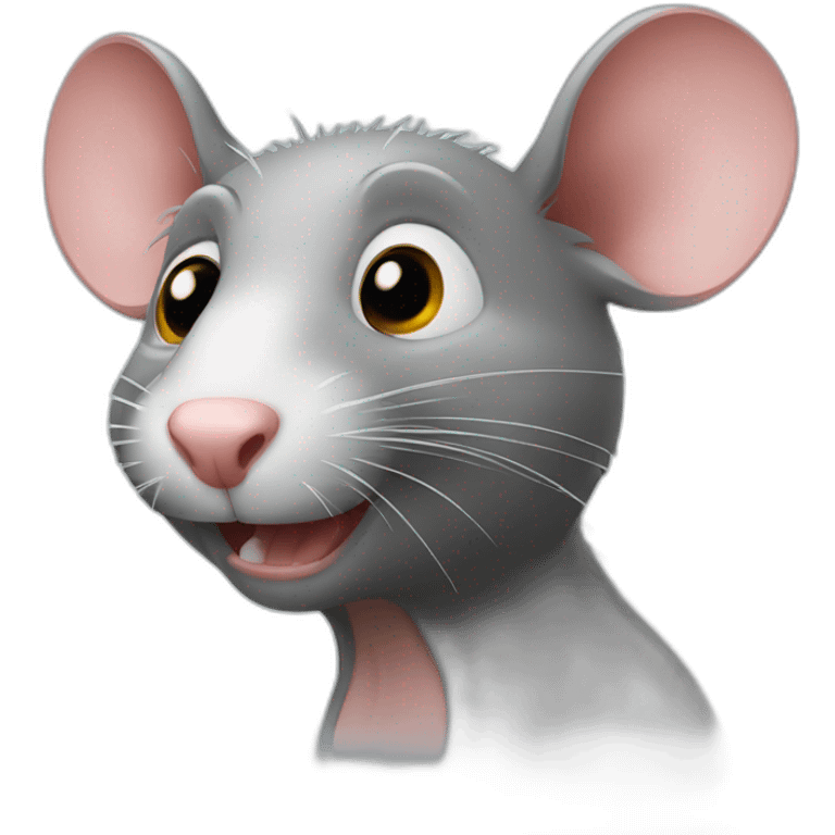 rat with implants emoji