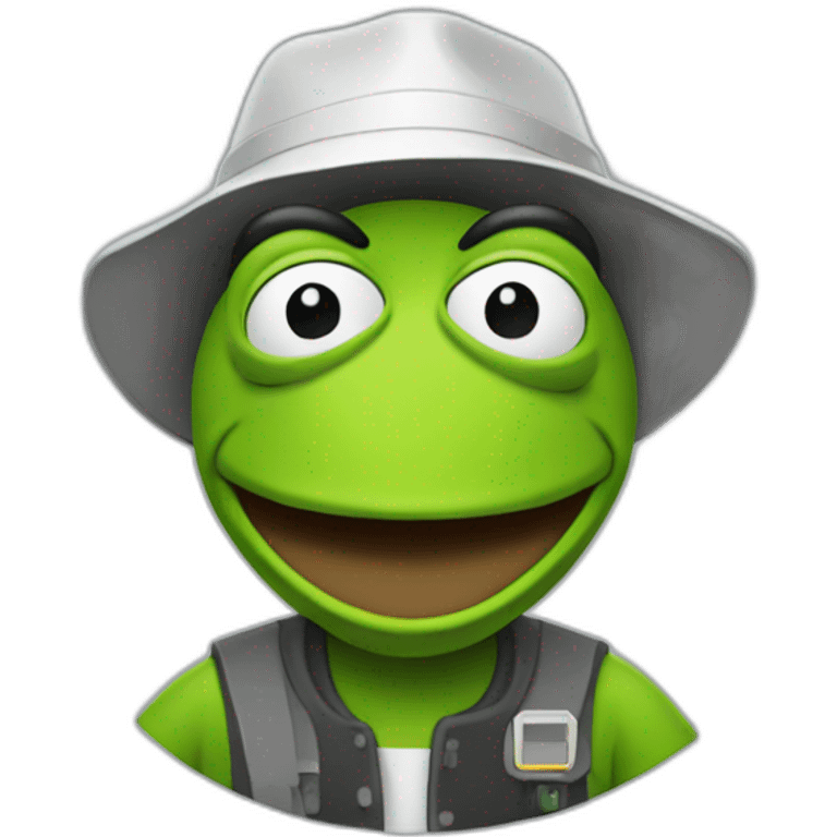 computer engineer kermit emoji