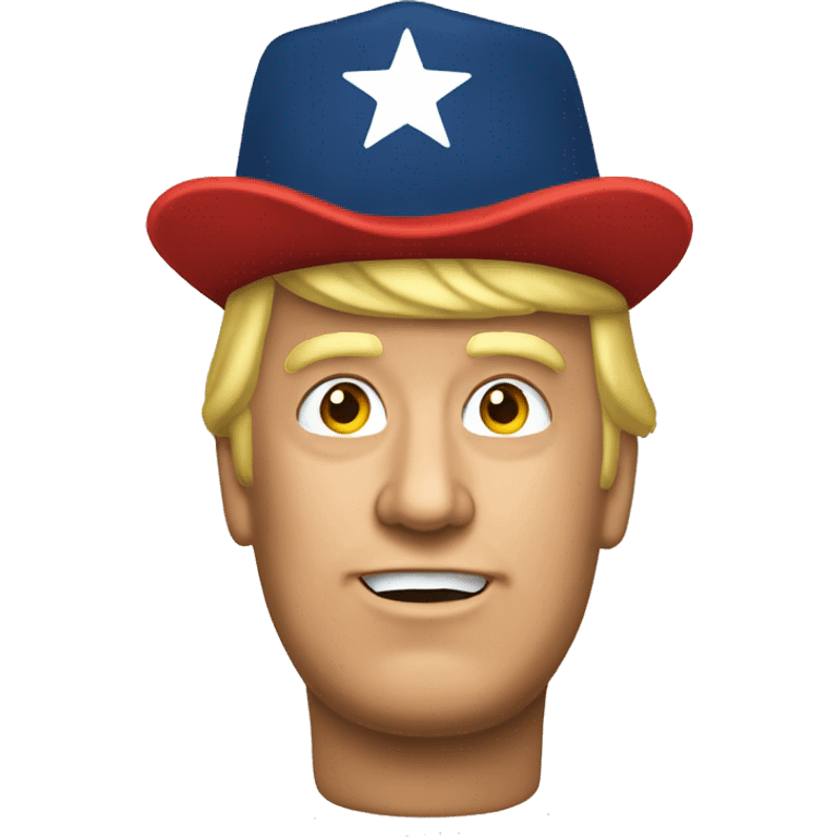 Trump hat emoji