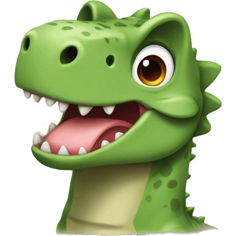 Dinosauro cute emoji