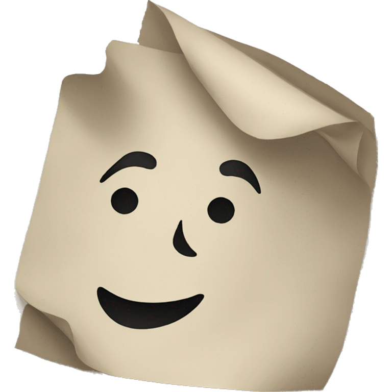 Scrap paper emoji