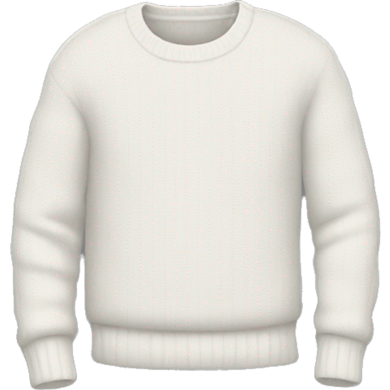 white sweater emoji