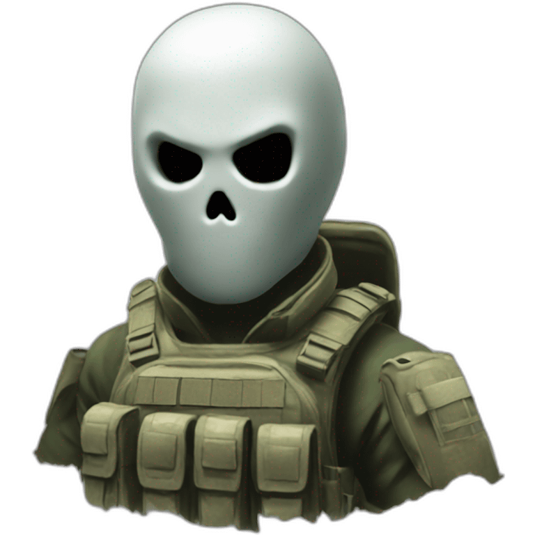 Ghost mw2 emoji