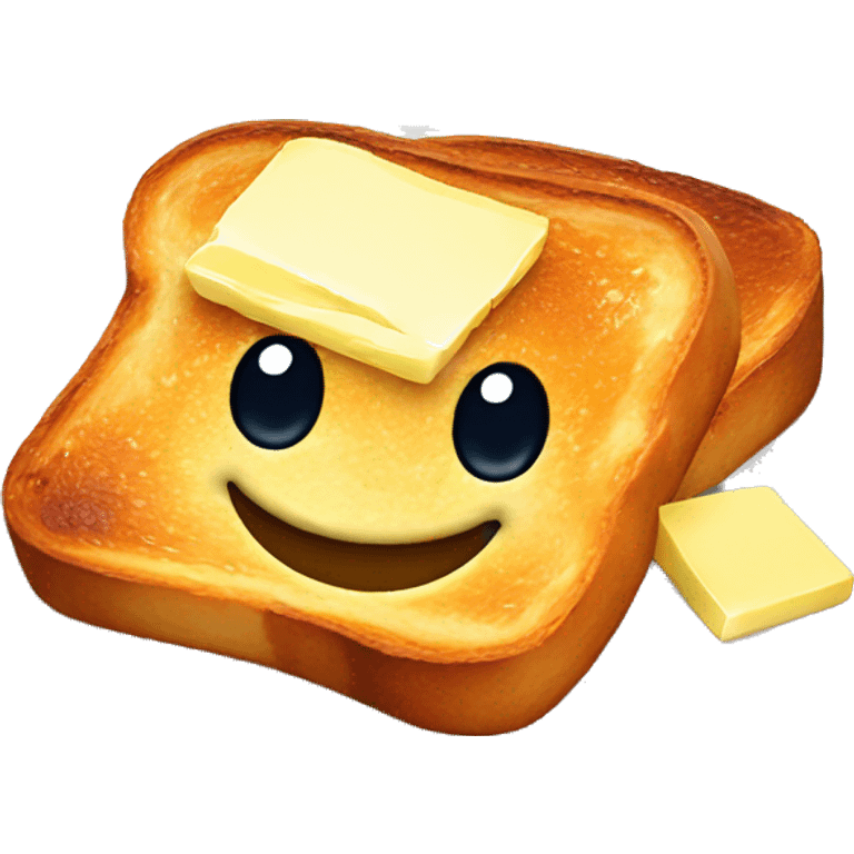 French toast with butter  emoji