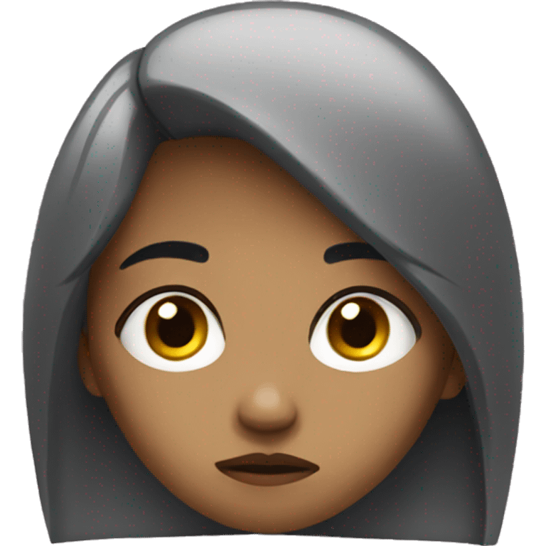 Disappointed girl emoji