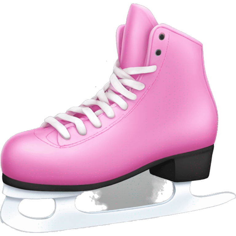 Pink iceskatew emoji