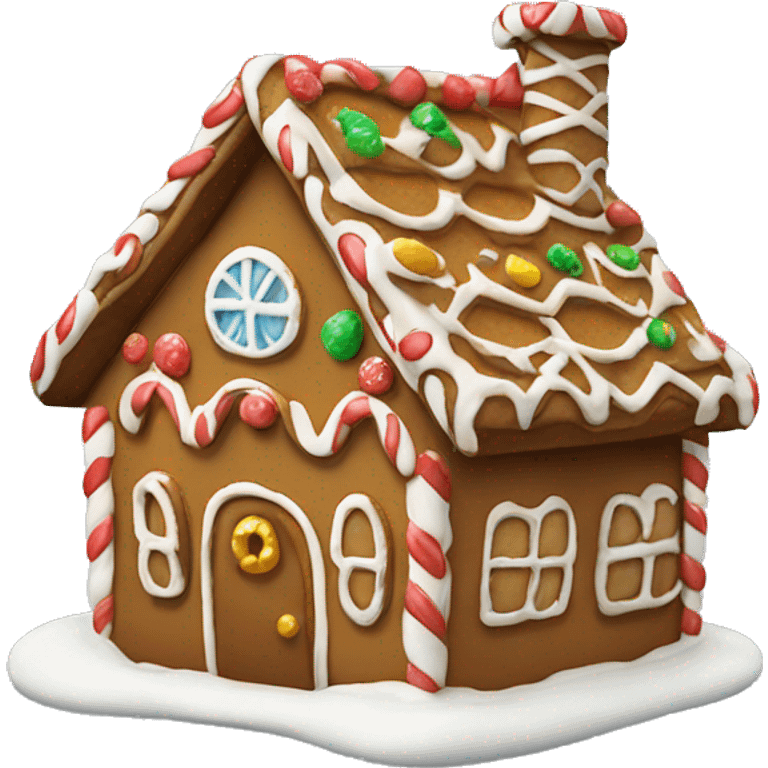 Ginger bread house emoji