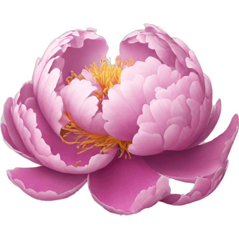 Peony emoji