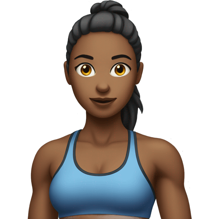 Gym girl emoji