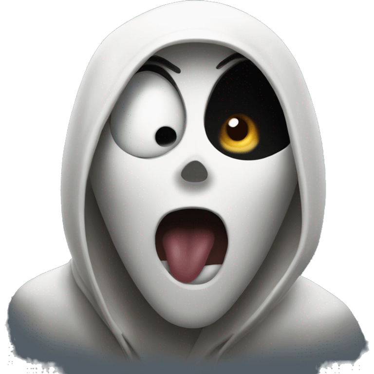 Scream from scary movie  emoji