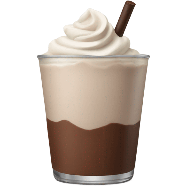 CHOCOLATE MILKSHAKE  emoji