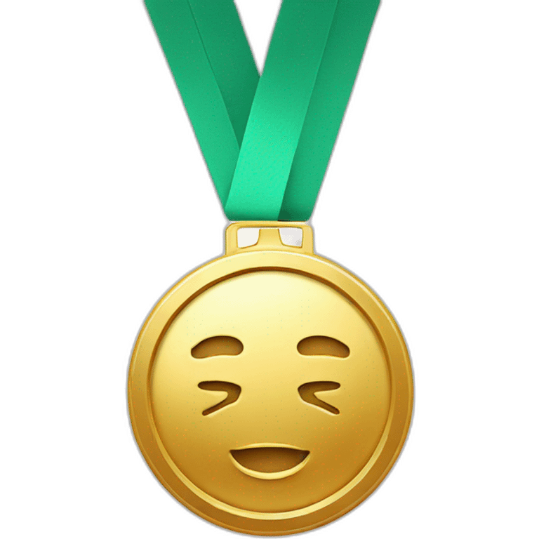 Gold 1st place medal emoji