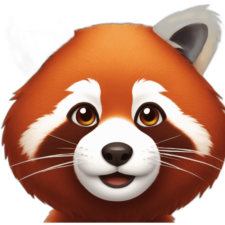 red panda emoji