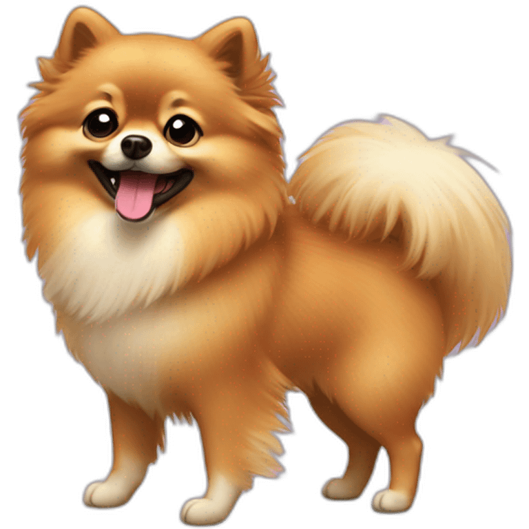 Dancing Pomeranian emoji